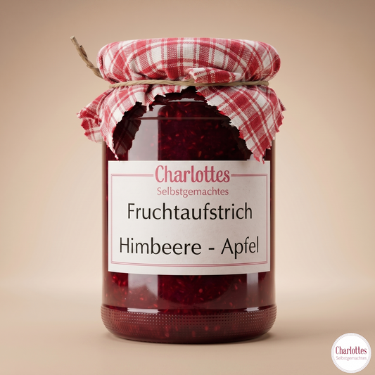 Fruchtaufstrich Himbeere - Apfel