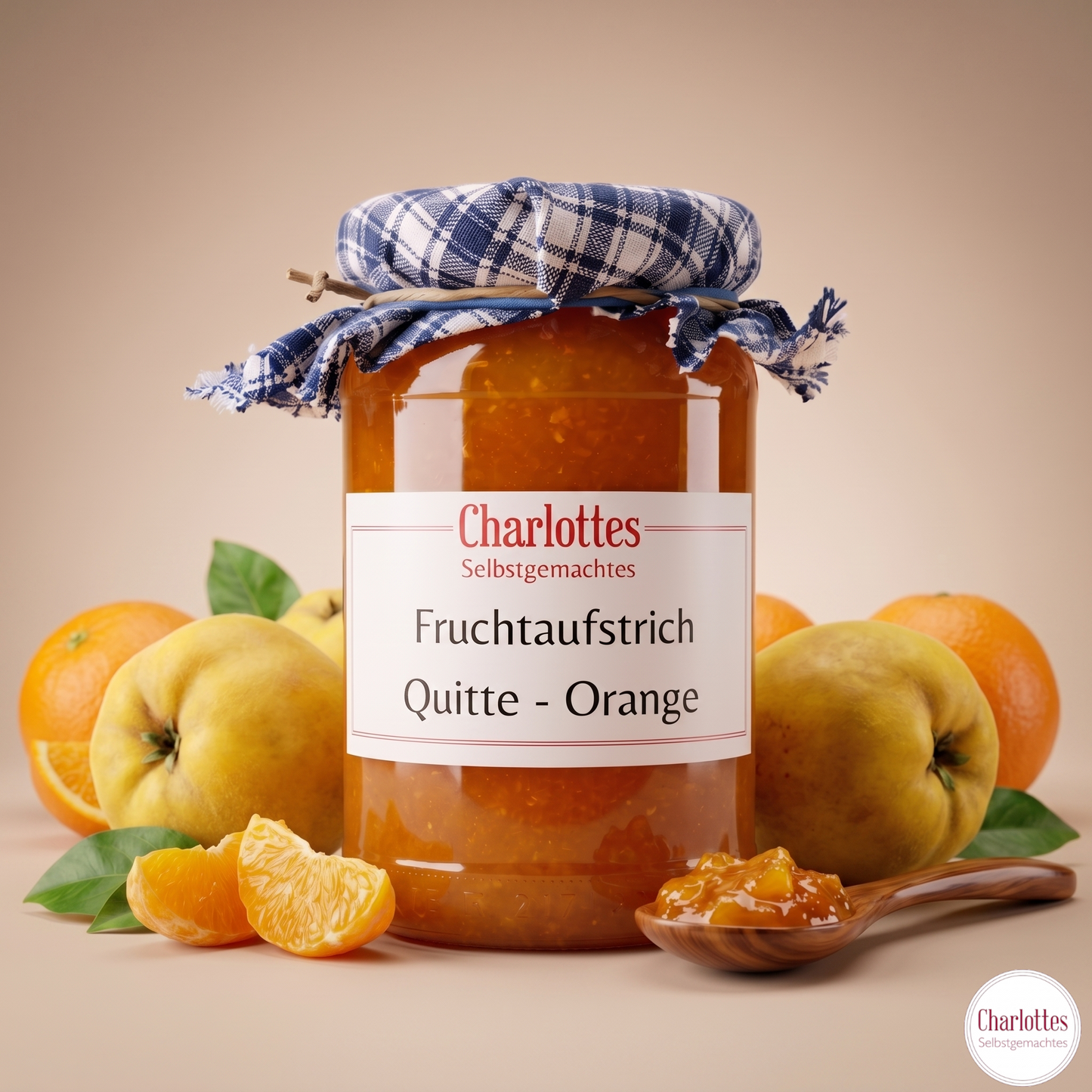 Fruchtaufstrich Quitte - Orange