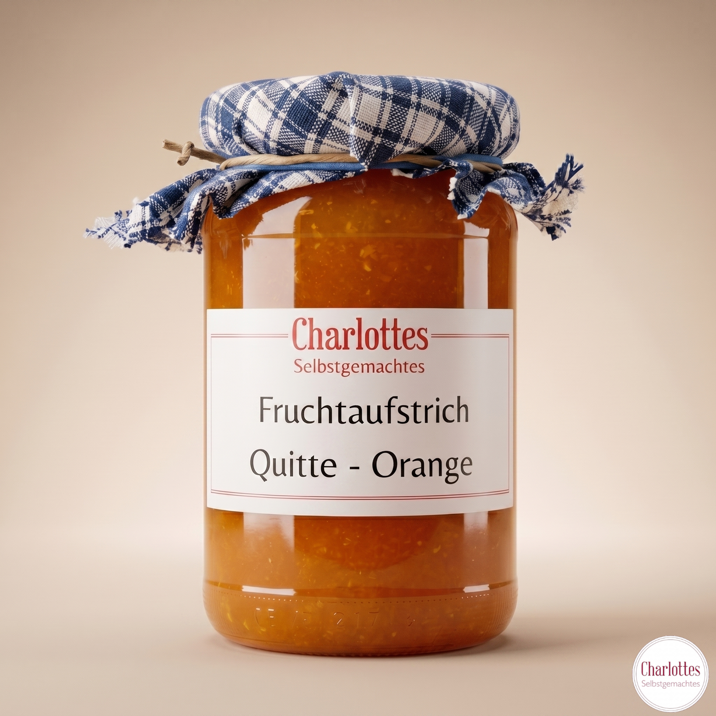 Fruchtaufstrich Quitte - Orange