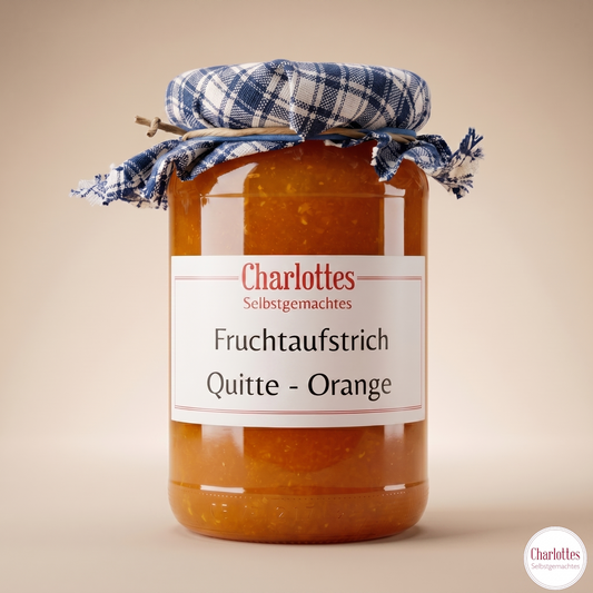 Fruchtaufstrich Quitte - Orange