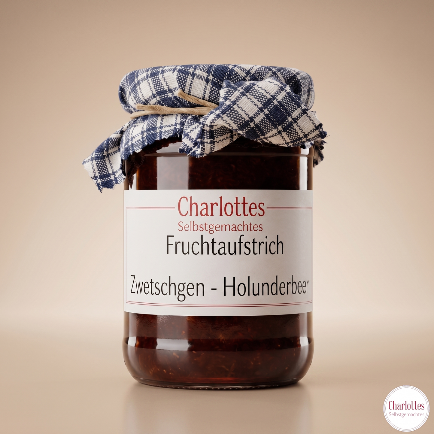 Fruchtaufstrich Zwetschgen - Holunderbeere