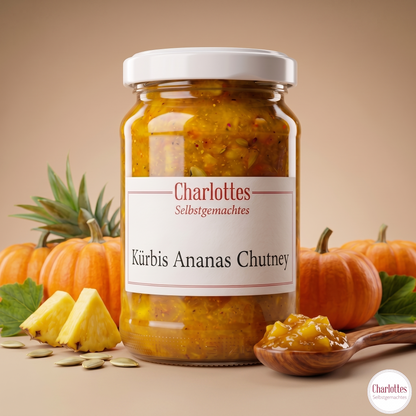 Kürbis Ananas Chutney