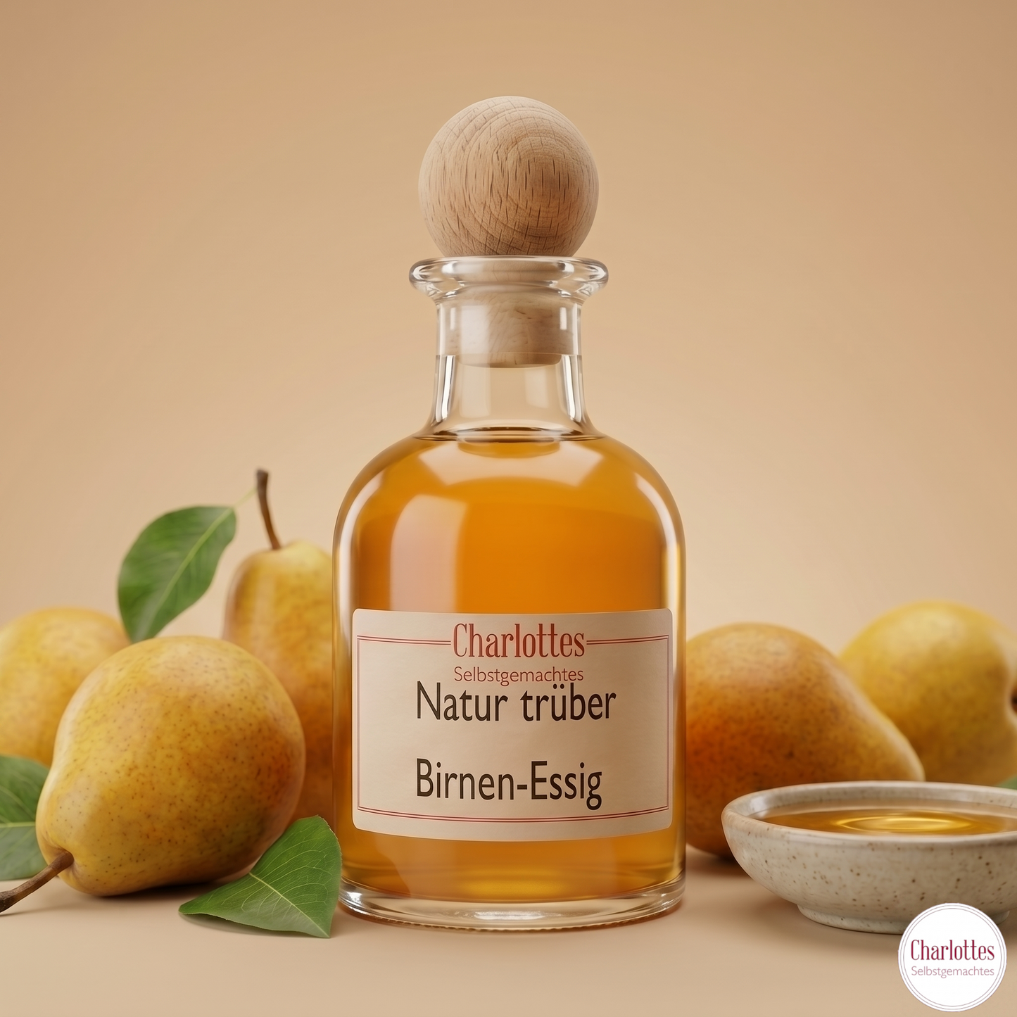 Naturtrüber Birnen - Essig