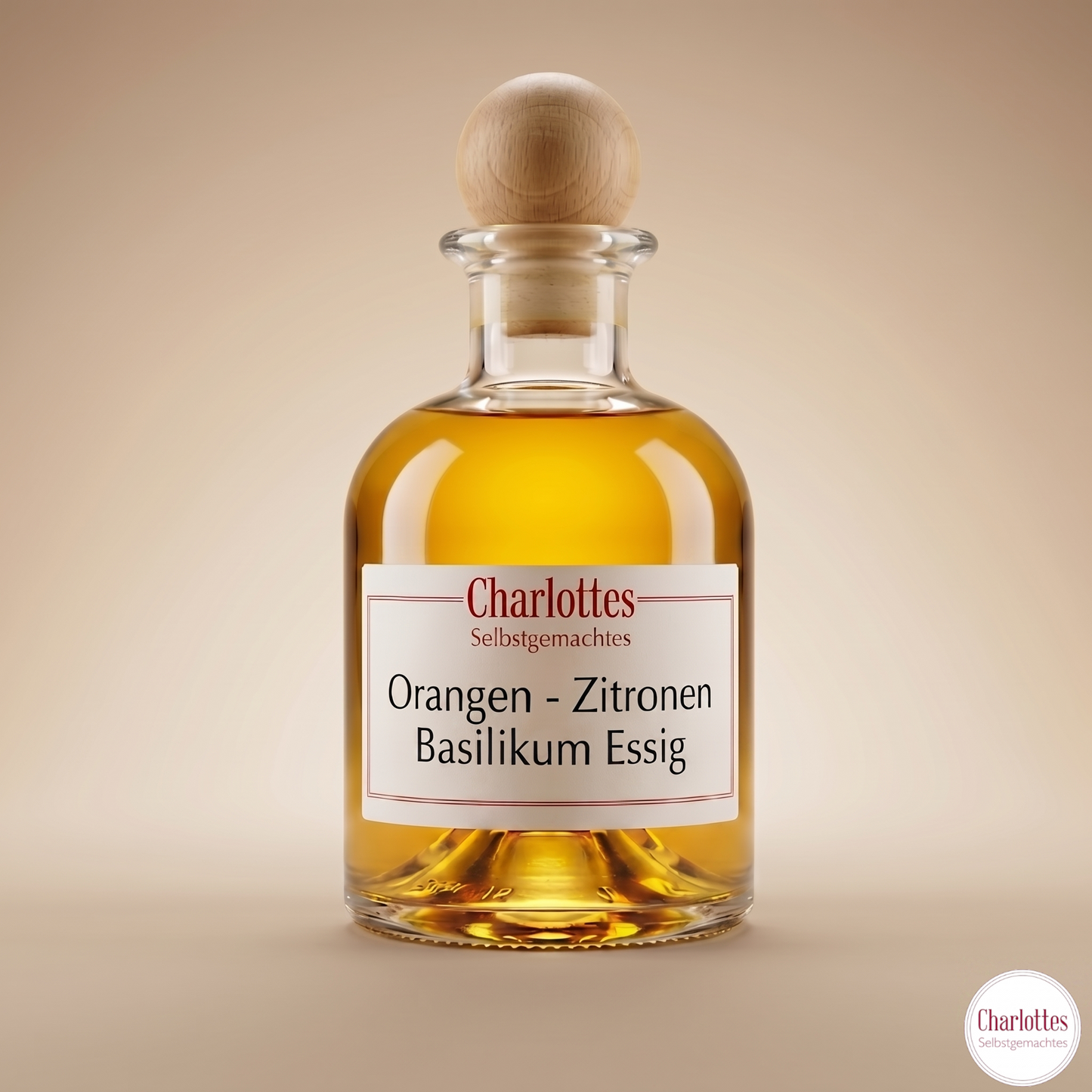 Orangen - Zitronen Basilikum Essig