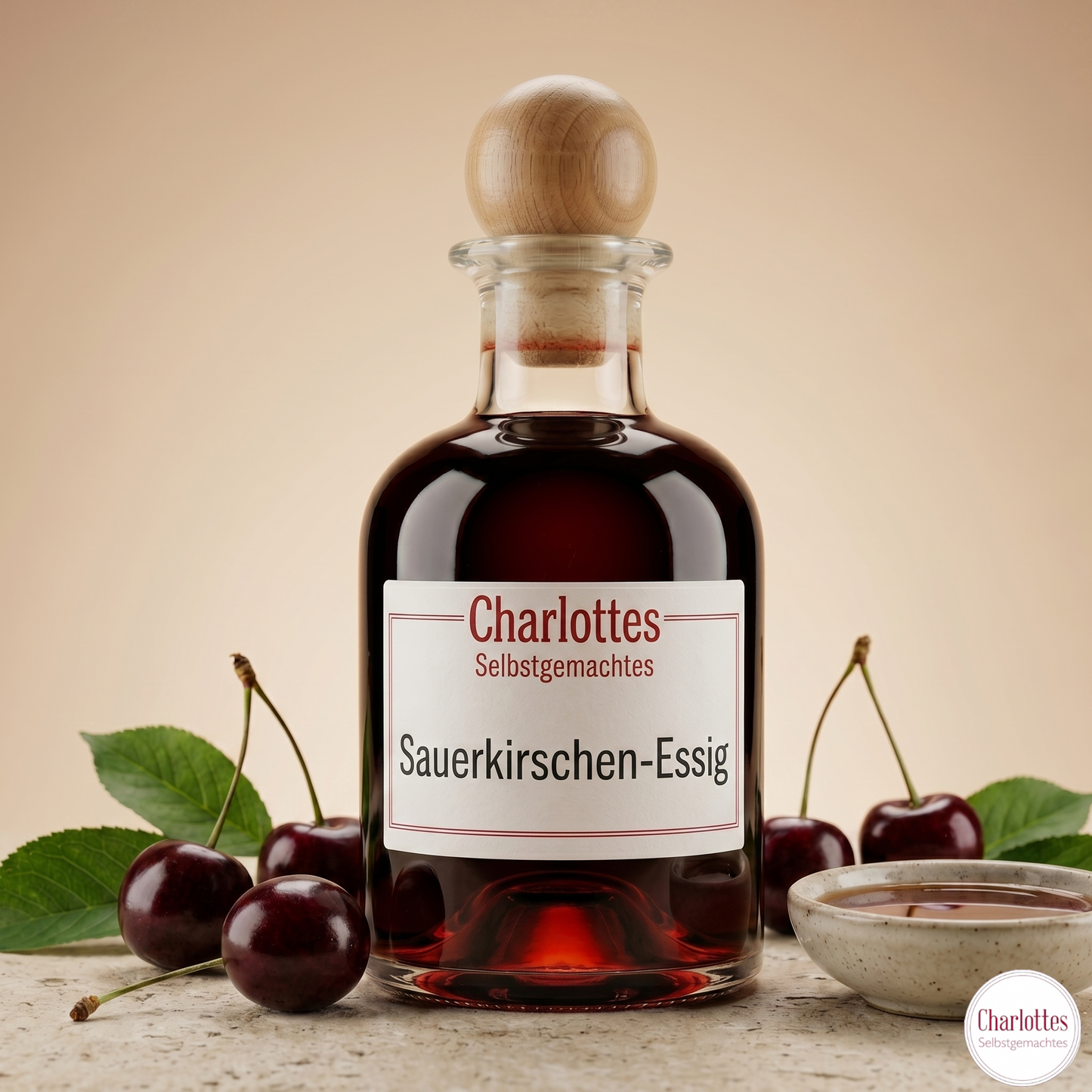 Sauerkirschen-Essig
